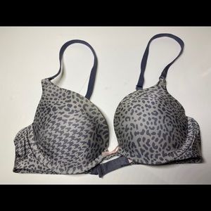 Gray VS Animal Print Bras